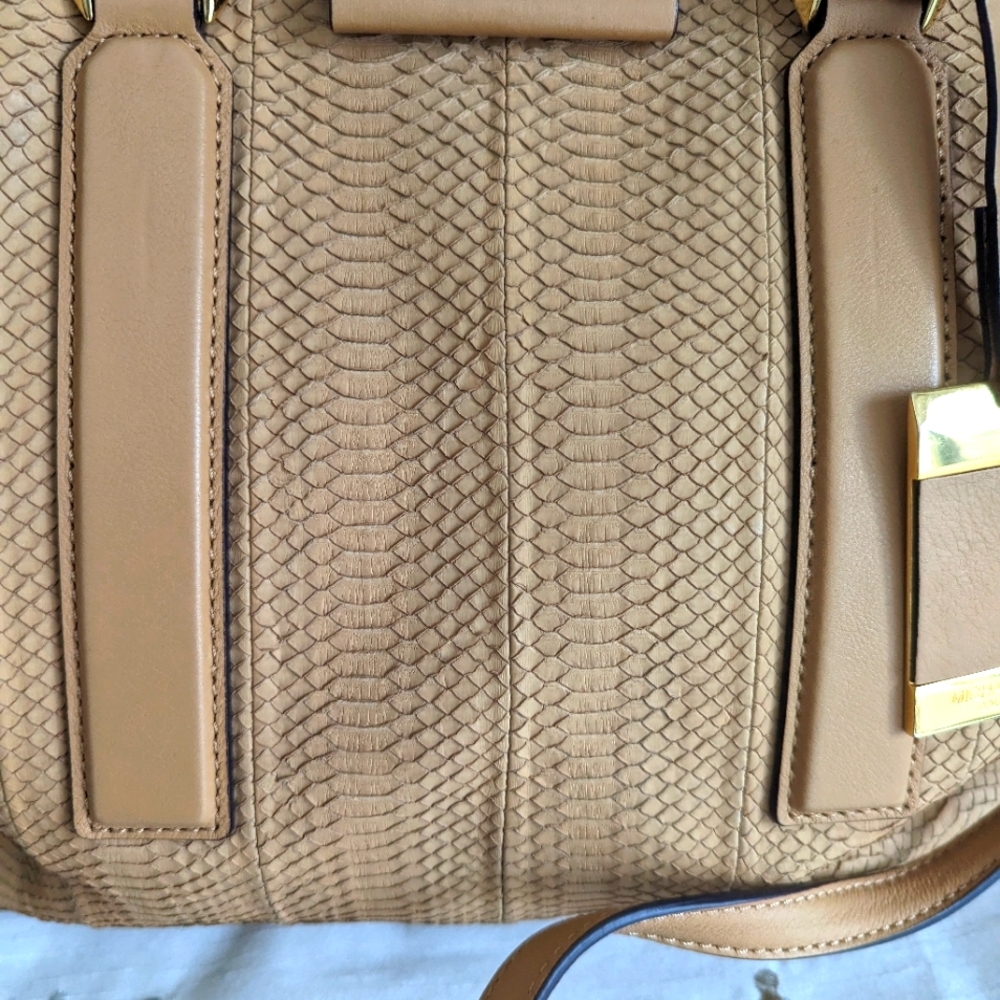 Michael Kors Collection Genuine Python Light Came… - image 2